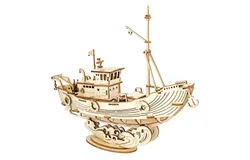 DIY 3D Puzzle - Fishing Ship - 104pcs