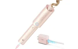 TYMO CURLGO Rotating Curling Wand-Cordless Automatic Curling Iron 1 Inch &plus;65W charger