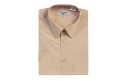 Gioberti Men&apos;s Short Sleeve Solid Dress Shirt