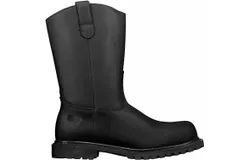 Berrendo Men&apos;s Wellington Steel Toe Work Boots In Black