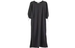 Cy Fashion Spa Day Midi Dress In Charcoal