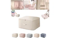 Ultra Space Saving Self Compression Organizer&comma;2025NEW Heavy Duty Moving Bags&comma;Storage Tote for Space Saving&comma;Self Compression Moving Organizer Bags for Comforters&comma;Clothes&comma;Blankets&lpar;Beige&comma;XL&rpar;