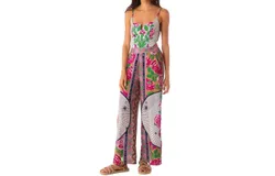 Maaji Cerice Bouquet Beina Jumpsuit In Pink