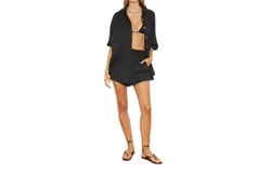 Boteh La Ponche Shirt In Black