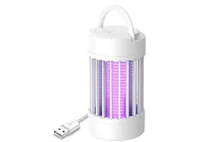 LED Bug Zapper Portable Electric Mosquito Insect Killer Fly Zapper Camping Night Light with 2 Modes for Home Outdoor Camping Patio Garden Backyard