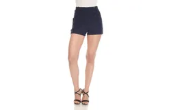 Women's Tailored Front Button Shorts