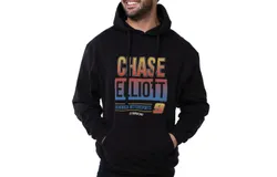 NASCAR Hooded Sweatshirt - Chase Elliot - 3 Black by DelSol for Men - 1 Pc T-Shirt &lpar;M&rpar;