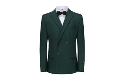 Braveman Men&apos;s Slim Fit 2-Piece Double Breasted Suit