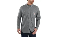 Carhartt Force Original Fit Lightweight Shirt - Plus In Gray