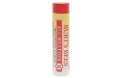 All-Weather Moisturizing Lip Balm SPF 15 by Burts Bees for Women - 0&period;15 oz Lip Balm