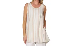 Stella Carakasi Striped Santorini Top In Yarn Dye Stripe