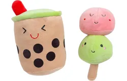 Pet Toys, Plush Dog Squeaker Toys and Cat Teaser Toys, Dog Owner and Cat Owner Pet Toy Sets, Must Have Pet Accessories for Pet Owners