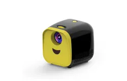 HIBEAMER Mini LED Home Projector Children&apos;s Projector 480x320P mini early education projector