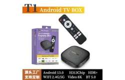 Hey Google H313 Android13 (16GB)ATV HD 4K Smart TV Player Dual WiFi Bluetooth High Definition Streaming Media Device for Home Entertainment