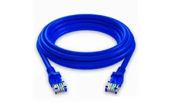 5 Core Ethernet Cable 6 ft Long Cat 6 Computer Internet Patch Cord WiFi RJ45 for Gaming Outdoor Use