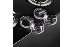 Dhrs 8 Pcs Stove Knob Cover For Child Safety, Child Universal Design Stove Knob Cap Protection