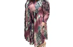 Honeyme All Snakes In Dress In Multi Color