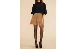 Minkpink Luca Mini Skirt In Leopard