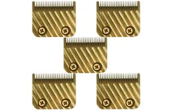 5x BaByliss Pro Replacement Gold Titanium Wedge Blade &num;FX603G