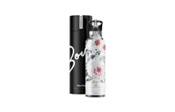 Peony Insulated 25 oz Water Bottle-Gift-Tube