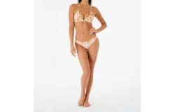 Rip Curl Always Summer Cheeky Bottom In Gold