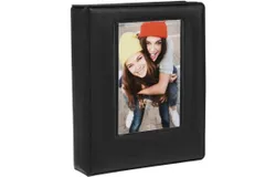Zink 2x3 Photo Album 64-Pocket Mini Photo Album W&sol;Transparent Window Cover for 2”x3” Photo Paper