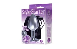 The 9&apos;s Silver Starter Steel Plug Violet