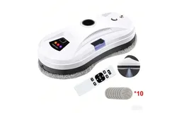 2025 Model Robot，Automatic Window Cleaning Robot HCR-11&comma;2800Pa Suction-White（New）