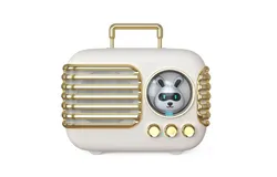 Cute Bluetooth Speaker&comma; Portable Bluetooth Speaker&comma; Wireless Retro Speaker&comma; Built-in Microphone&comma; Cute Decoration&comma; Retro Mini Speaker