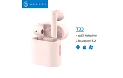 Haylou T33 True Bluetooth Wireless Headphones&comma; Qualcomm 5&period;2 In-Ear Noise Cancelling moripods Headphones