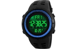 Men&apos;s Digital Sports Watch 50m Waterproof LED Military Multifunction Smart Watch Stopwatch Countdown Auto Date