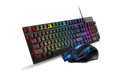Mechanische Tastatur&comma; beleuchtet&comma; liegt gut in der Hand