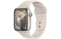 Apple Watch Series 9 41mm &lpar;Wifi&rpar;Starlight w&sol; Starlight Sport Band M&sol;L- Good Refurbished