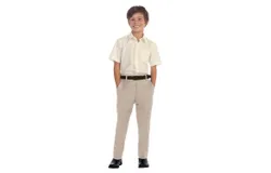 Gioberti Kids and Boys Flat Front Dress Pants