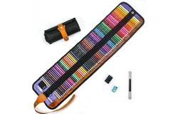 72 Pedazos Juego de lápices de colores&comma; kit de bocetos y dibujos para artistas&comma; suministros de manualidades para adultos y niños&comma; libros para colorear&comma; bocetos&comma; sombreado&comma; colorear&comma; pintura