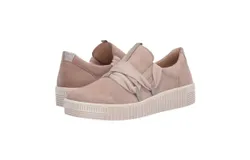 Gabor Women Big Ribbon Lace Sneaker In Silk&comma;beige