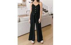 Andree By Unit Dressed For The Night Jumpsuit In Black