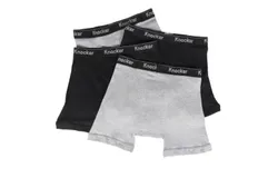 Knocker Men's 4 Pack of Boxer Briefs Underwear
