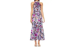 Cleobella Iman Ankle Dress In Waterlily