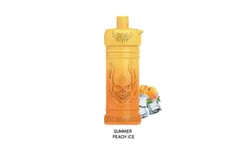 10000 puffs vape pod device skull patter have LED light
