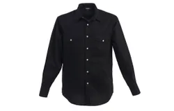 Gioberti Men’s Solid Long Sleeve Western Shirt with Pearl Snap-on Buttons