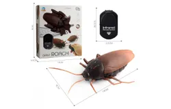 Tipmant RC Spider Remote Control Car Vehicle Animal Scary Prank Toys Electric Electronic Siumlation Fake Kids Birthday Gifts &lpar;Black&sol;Red&rpar;