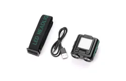 Mini Cap Clip Headlamp Induction Led Light USB Rechargeable Headlight Led Head Torch Head Flashlight for Camping Fishing Lantern