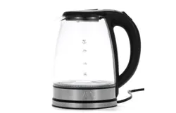 Electric Tea Kettle - 1&period;8L Glass & Stainless Steel  - Uber Appliance