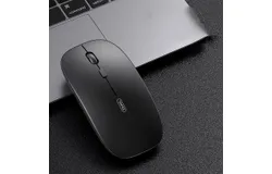 Wireless Mouse&comma; Ergonomic Bluetooth 5&period;0 Mouse for Laptop&comma; 2&period;4G Cordless Mouse &comma;Bluetooth charging model-black