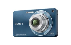 Sony DSC-W350 14&period;1MP Digital Camera with 4x Wide Angle Zoom with Optical Steady Shot Image Stabilization and 2&period;7 inch LCD &lpar;Blue&rpar;