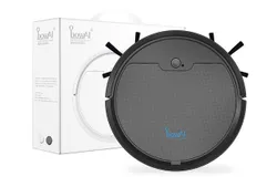 Robot Vacuum Cleaner&comma; Tangle-Free&comma; Strong Suction&comma; Ultra-Thin&comma; Low Noise&comma; 3 Sweeping Modes&comma; Ideal For Pet Hair Hard Floors And Daily Cleaning（Black）