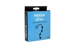 Nexus EXCITE Anal Beads Silicone Lg Bk