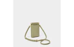 Katie Loxton Bea Cellphone Crossbody Bag In Olive