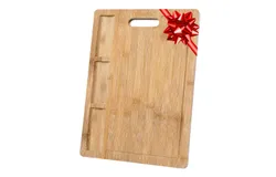 Wood Cutting Board for Kitchen 43x32cm – Extra Large Bamboo Cutting Board with Juice Groove&comma; Butcher Block&comma; Wooden Chopping Board&comma; Serving Tray – BlauKe®